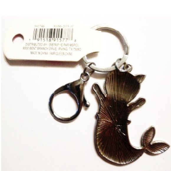 Mermaid Cat Keychain / Bag Charm - Picture 4 of 4